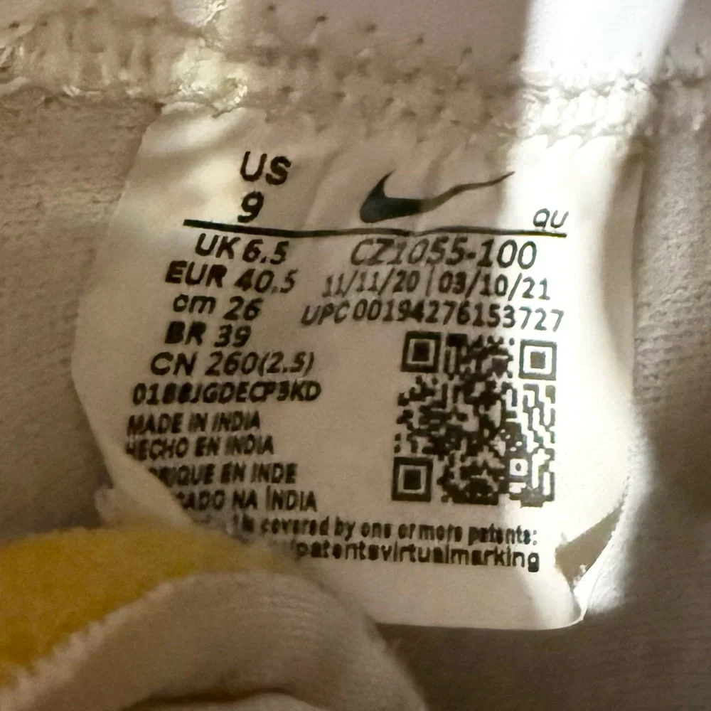 Nike Blazer Mid 77 Womens High Top Sneaker White Sail Black Leather Suede US 9 - Picture 12 of 12